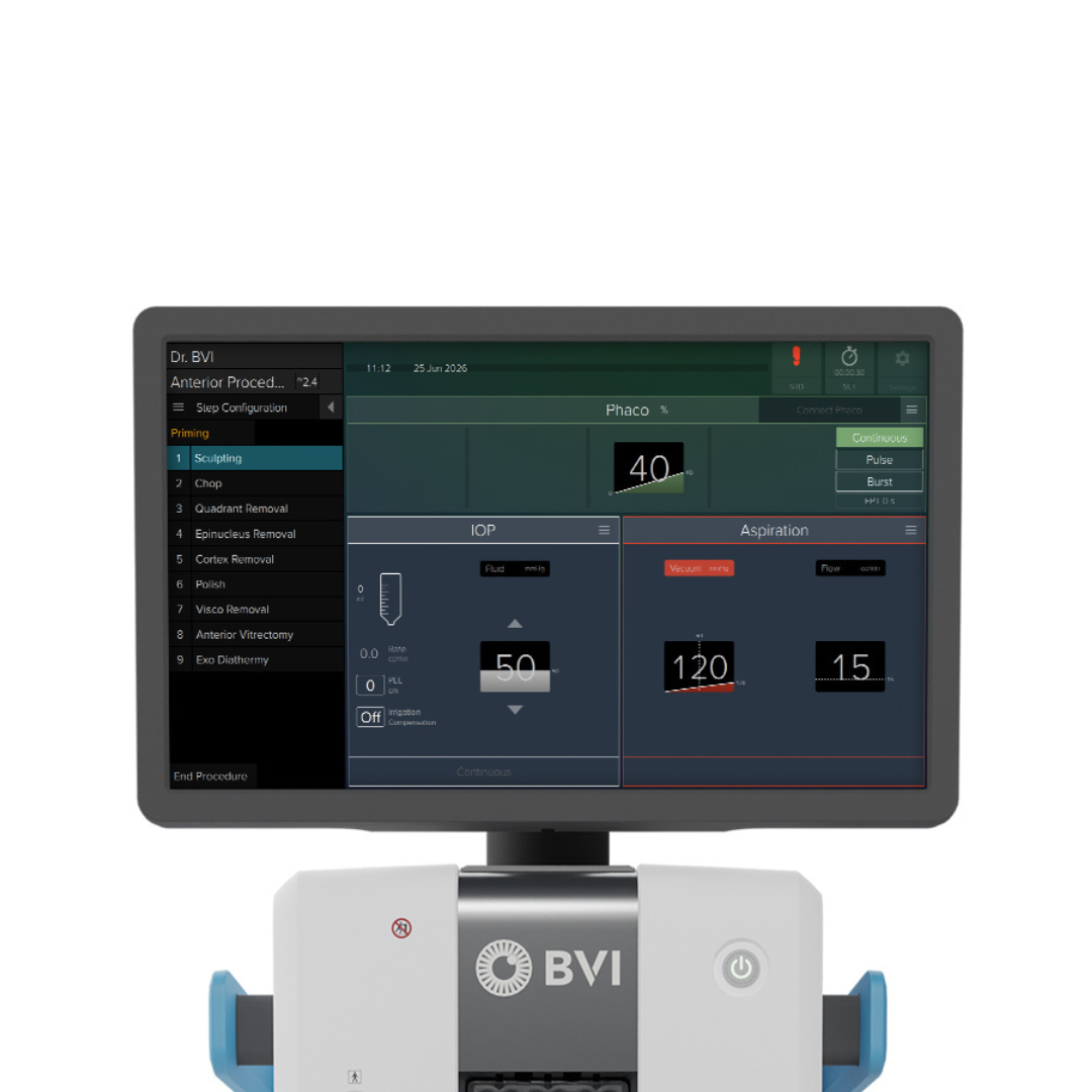 Pantalla de configuración de Virtuoso® DUAL