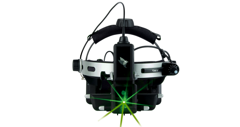 INTEGRE LIO – casco con láser verde 532 nm integrado