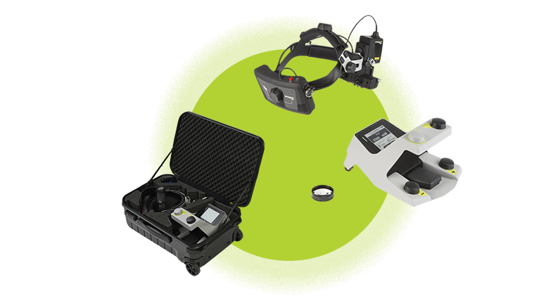 INTEGRE LIO – estuche de transporte, casco, lente y pedal inteligente