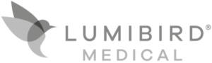 Logo de Lumibird Medical (Quantel Medical y Ellex), marca de equipos oftalmológicos representada por AMV Tecnología en Venezuela