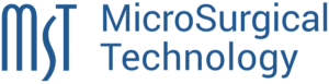Logo de MST MicroSurgical Technology, marca de instrumental oftalmológico representada por AMV Tecnología en Venezuela